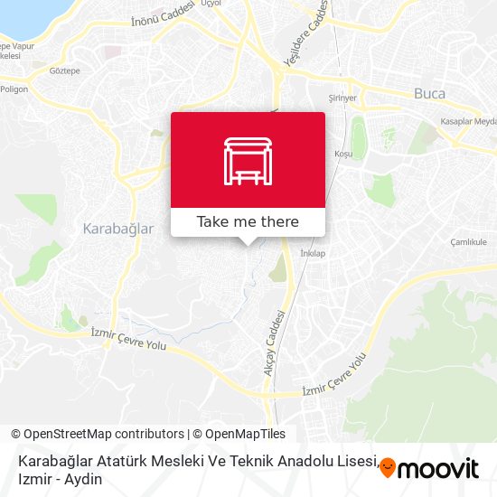 Karabağlar Atatürk Mesleki Ve Teknik Anadolu Lisesi map