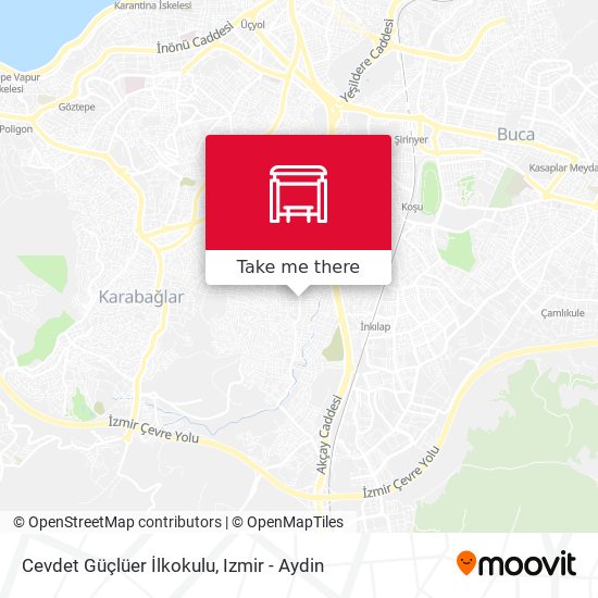 Cevdet Güçlüer İlkokulu map