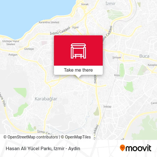 Hasan Ali Yücel Parkı map
