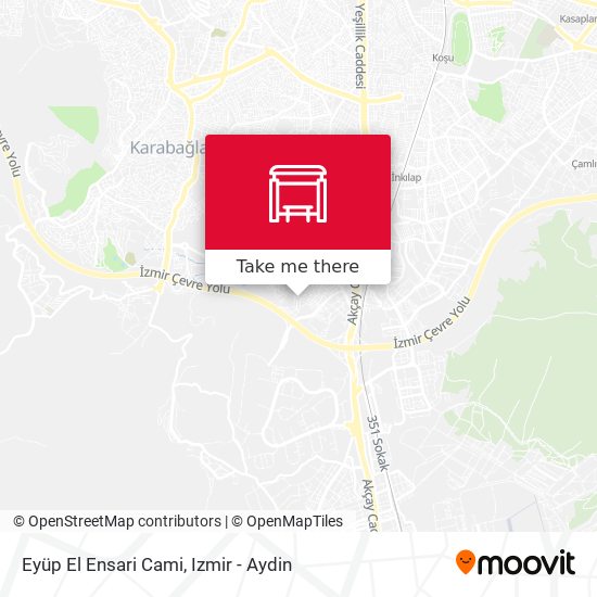 Eyüp El Ensari Cami map