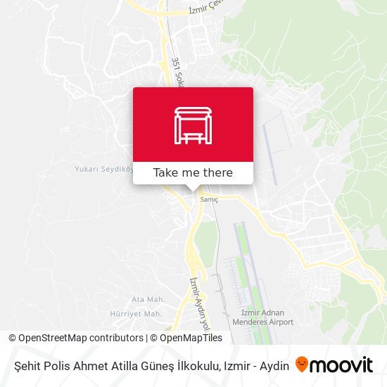 Şehit Polis Ahmet Atilla Güneş İlkokulu map