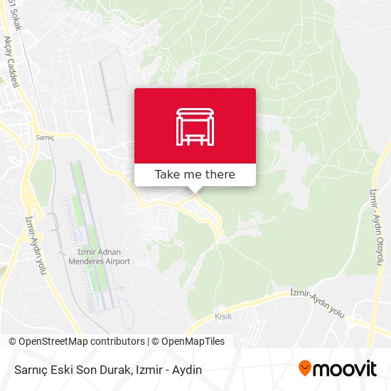 Sarnıç Eski Son Durak map