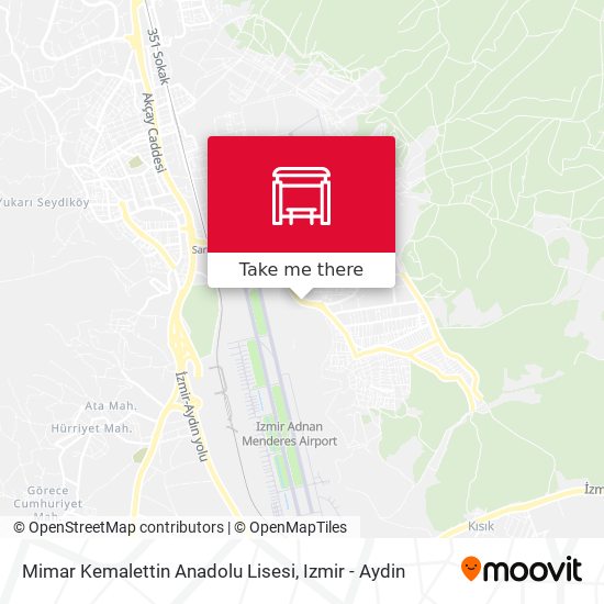 Mimar Kemalettin Anadolu Lisesi map