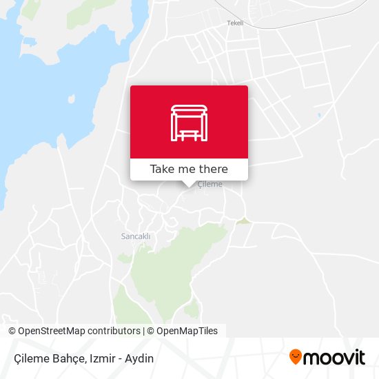 Çileme Bahçe map
