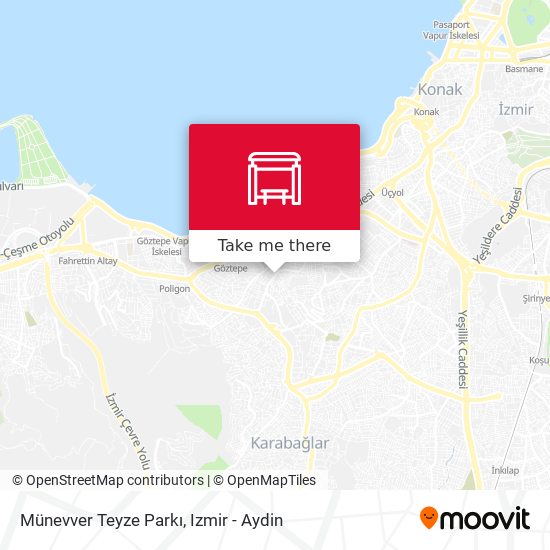 Münevver Teyze Parkı map