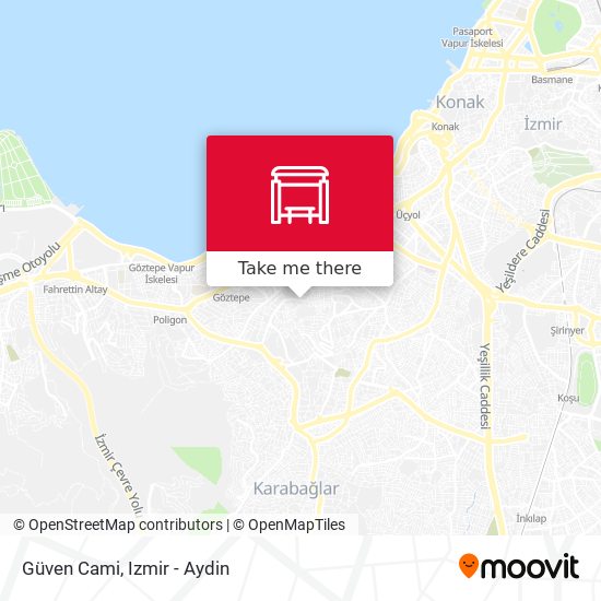 Güven Cami map