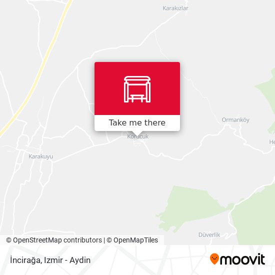 İncirağa map