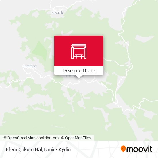 Efem Çukuru Hal map