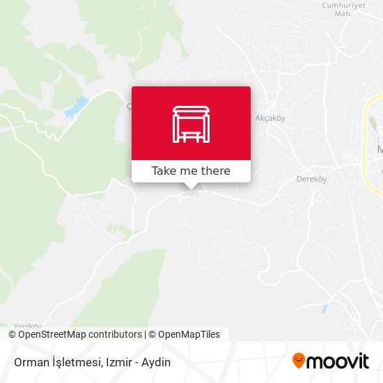 Orman İşletmesi map