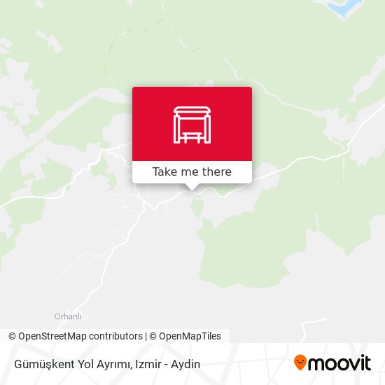 Gümüşkent Yol Ayrımı map