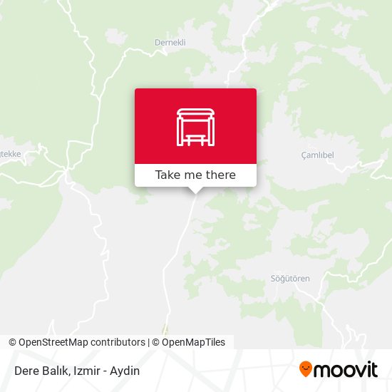 Dere Balık map