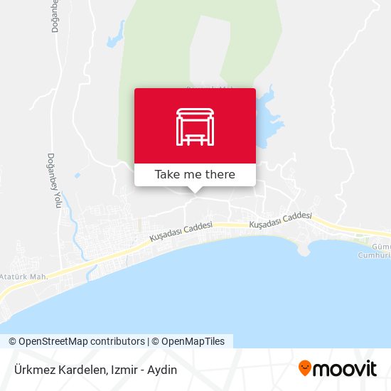 Ürkmez Kardelen map