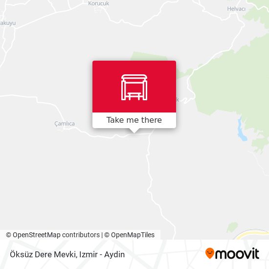 Öksüz Dere Mevki map