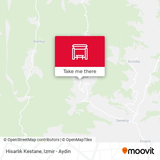 Hisarlık Kestane map