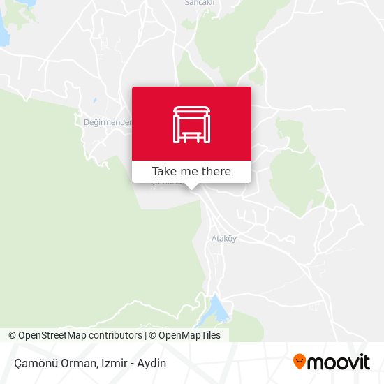 Çamönü Orman map