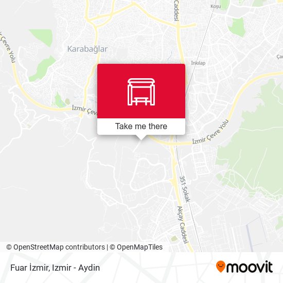 Fuar İzmir map