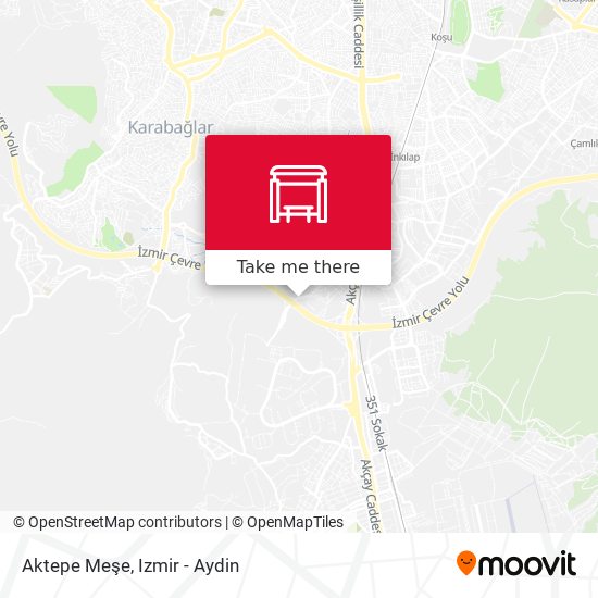 Aktepe Meşe map