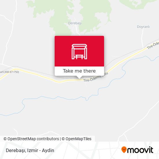 Derebaşı map