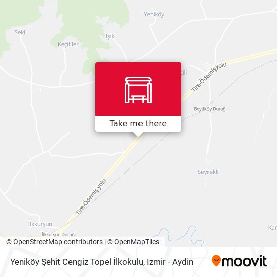 Yeniköy Şehit Cengiz Topel İlkokulu map