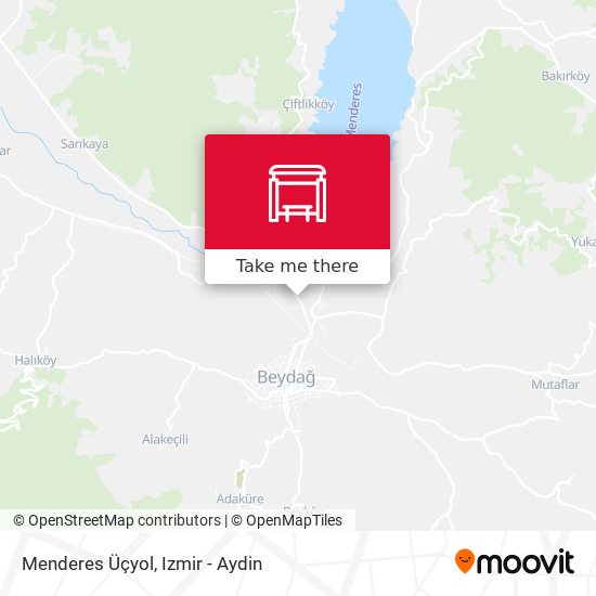 Menderes Üçyol map