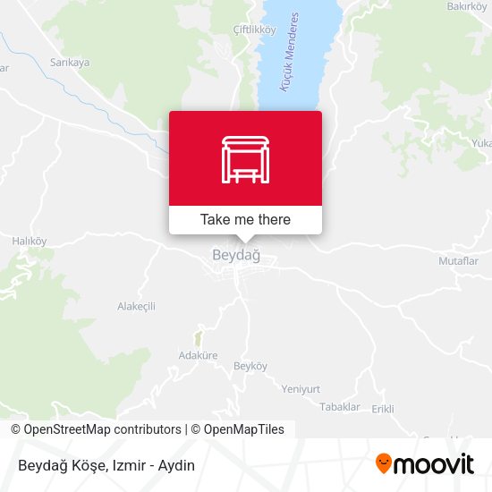 Beydağ Köşe map