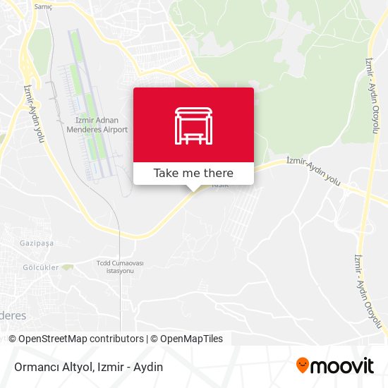 Ormancı Altyol map