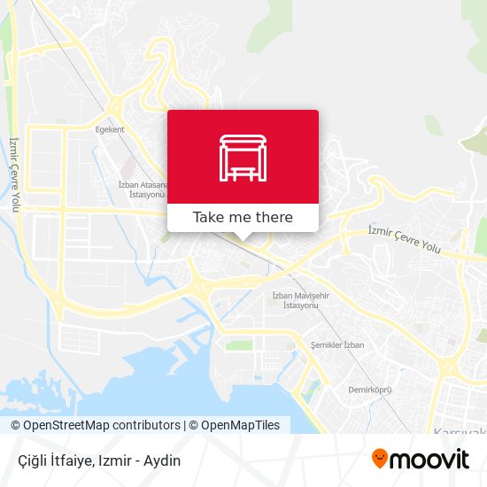 Çiğli İtfaiye map
