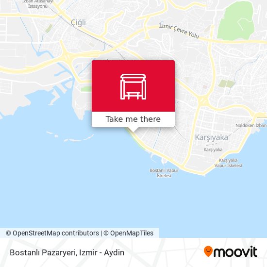 Bostanlı Pazaryeri map