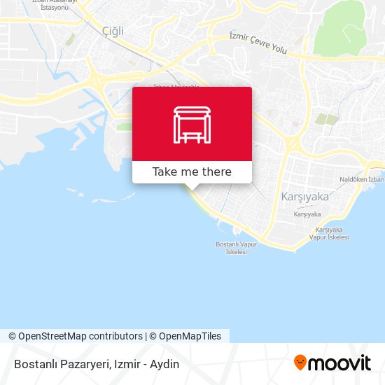 Bostanlı Pazaryeri map