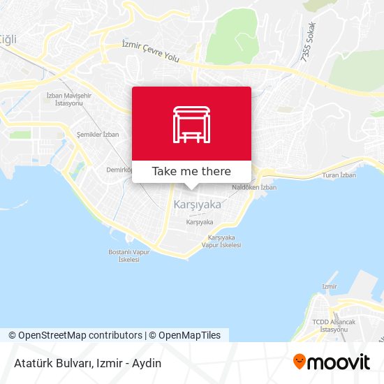 Atatürk Bulvarı map