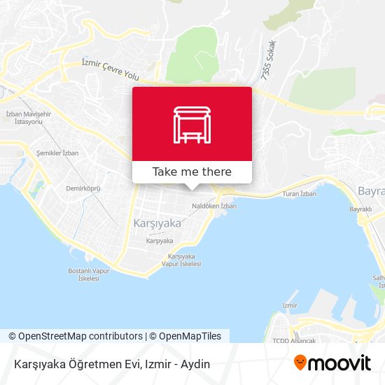 Karşıyaka Öğretmen Evi map