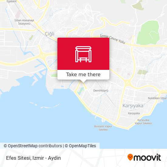 Efes Sitesi map