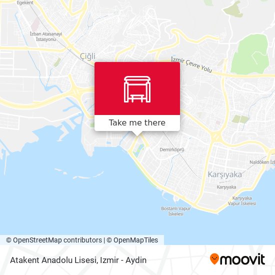 Atakent Anadolu Lisesi map