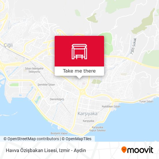 Havva Özişbakan Lisesi map