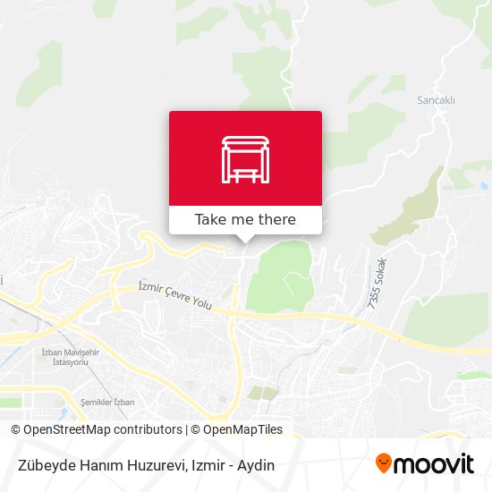 Zübeyde Hanım Huzurevi map