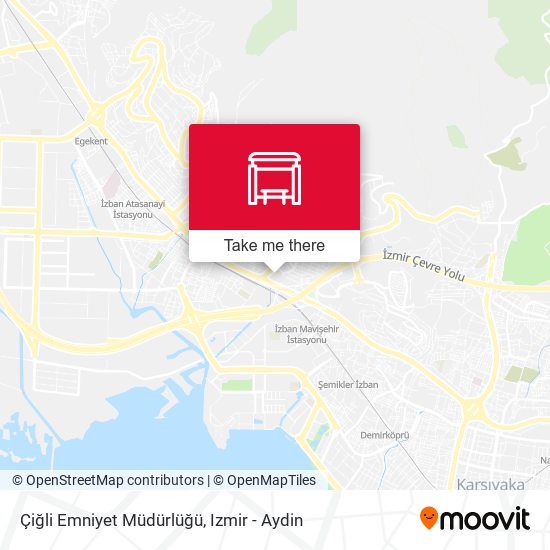 Çiğli Emniyet Müdürlüğü map
