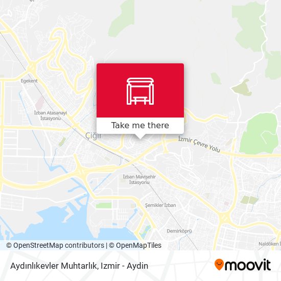 Aydınlıkevler Muhtarlık map