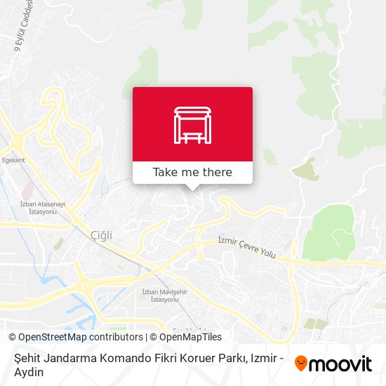 Şehit Jandarma Komando Fikri Koruer Parkı map