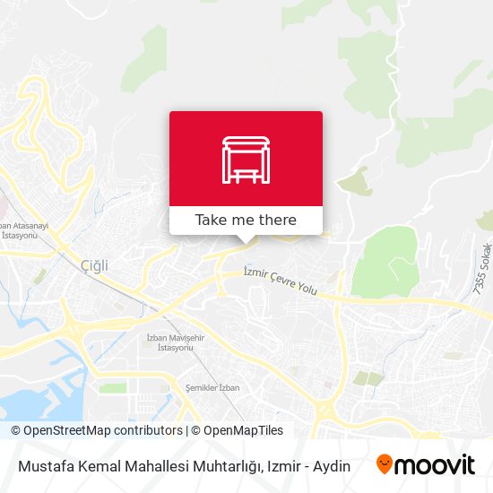 Mustafa Kemal Mahallesi Muhtarlığı map