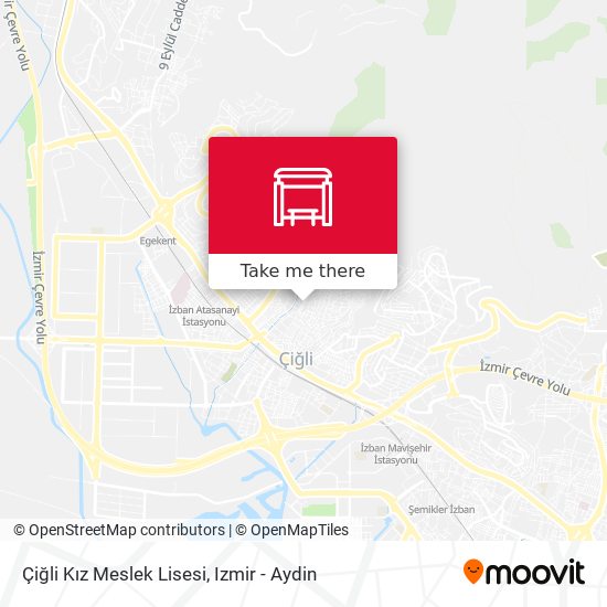 Çiğli Kız Meslek Lisesi map