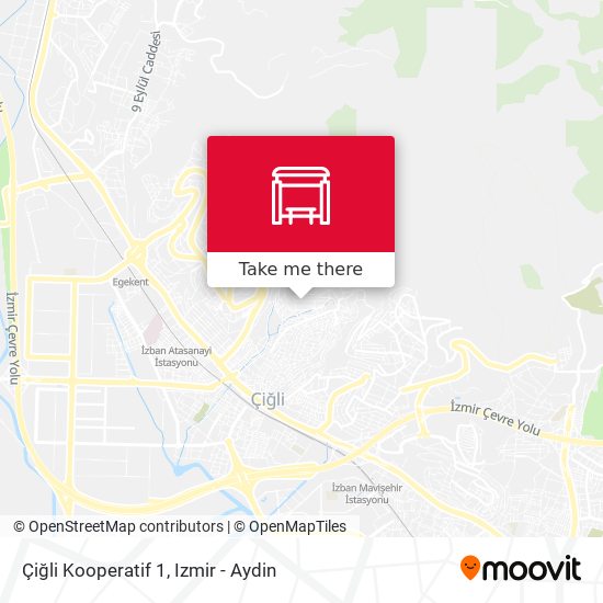 Çiğli Kooperatif 1 map