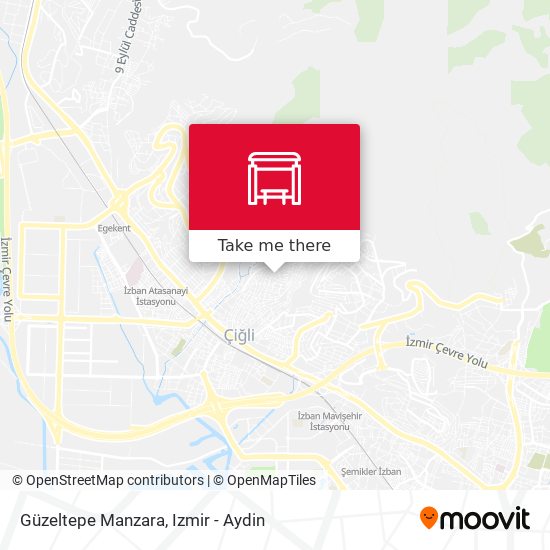 Güzeltepe Manzara map