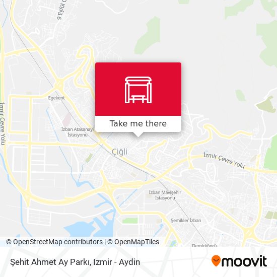 Şehit Ahmet Ay Parkı map