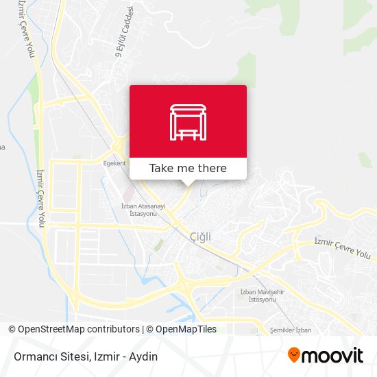 Ormancı Sitesi map