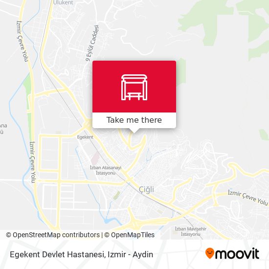 Egekent Devlet Hastanesi map