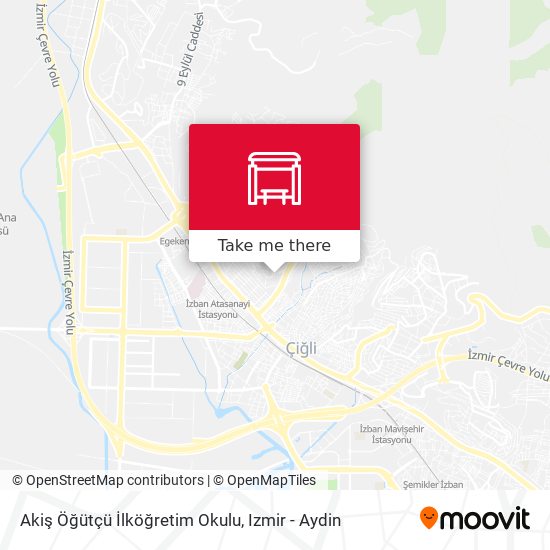 Akiş Öğütçü İlköğretim Okulu map