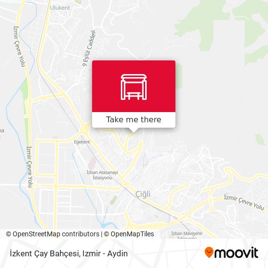 İzkent Çay Bahçesi map