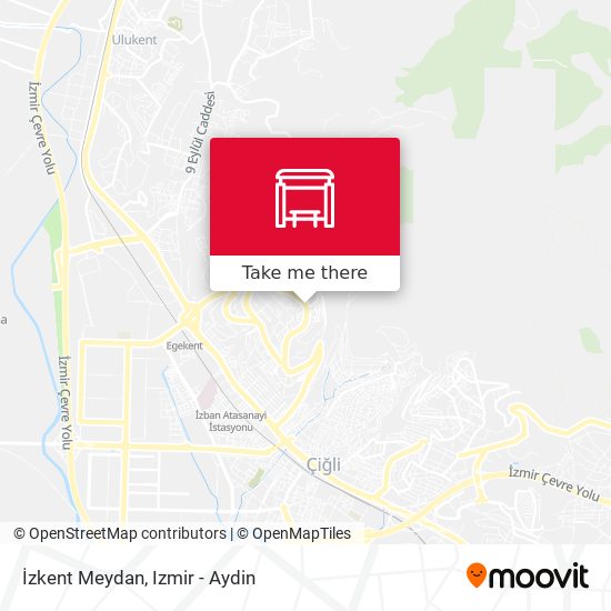 İzkent Meydan map