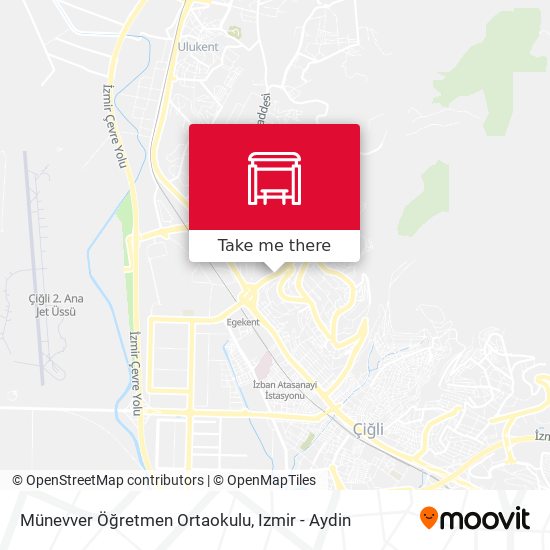 Münevver Öğretmen Ortaokulu map