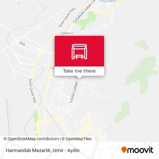 Harmandalı Mezarlık map